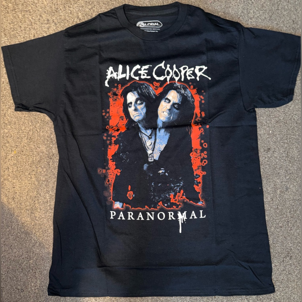 Alice Cooper Paranormal Graphic T-Shirt - Black